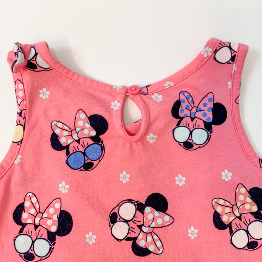 Gap Minnie Mouse pink tank dress - Picture 2 of 3